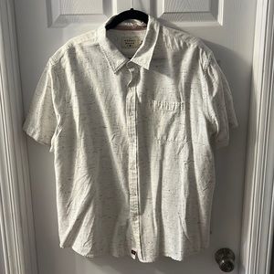 The Normal Brand Short Sleeve Button Down Shirt- Size XXL- White